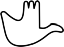 Logo - The Open Hand by Le Corbusier